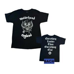 Motörhead England‎ Tshirt Louder Than Everything Else Black Size L SHIPS FAST